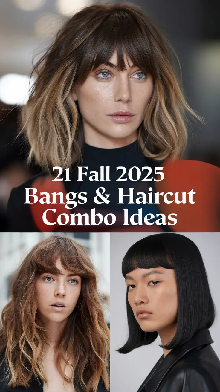 Fall 2025 Bangs & Haircut Combo Ideas – Chic Bob & Layered Styles to Try
