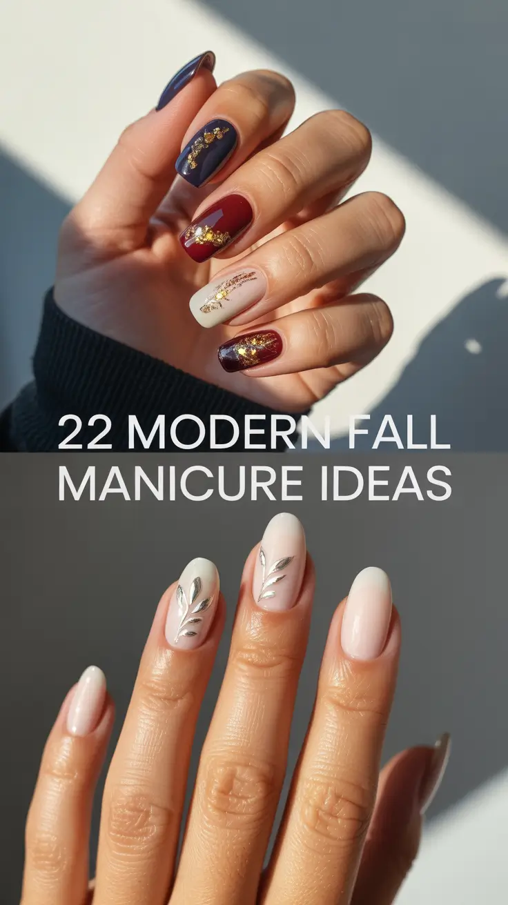 Modern Fall Manicure Ideas 2025 – Classy Designs & Trending Colors for Short Nails