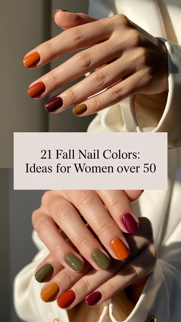 Fall Nail Colors 2025: Ideas for Women Over 50 That Are Stylish & Timeless