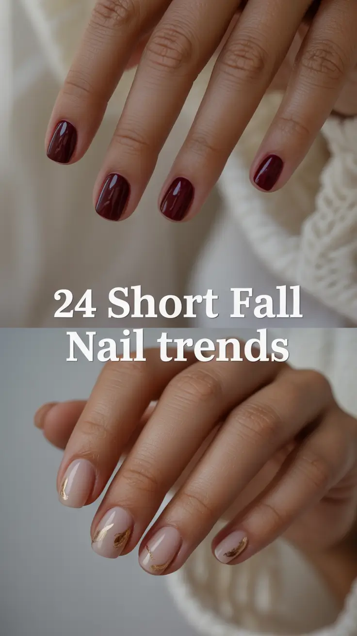 2025 Short Fall Nail Trends: Trendy Designs & Fresh Inspo for November Manicures