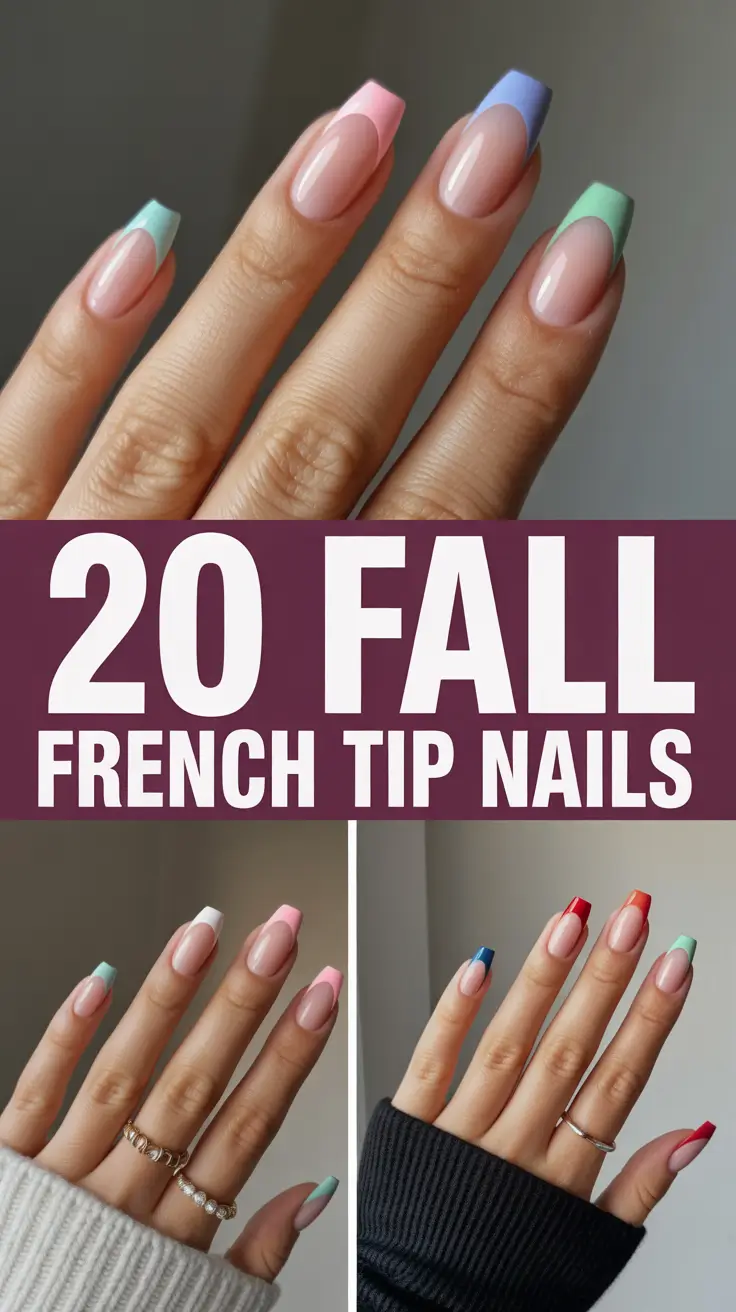 Fall 2025 French Tip Nails: Fresh Ideas for Square, Almond, and Coffin Designs