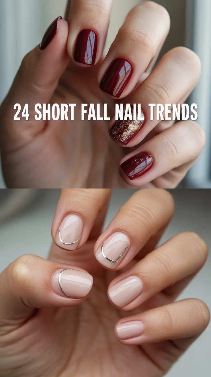 2025 Short Fall Nail Trends: Trendy Designs & Fresh Inspo for November Manicures