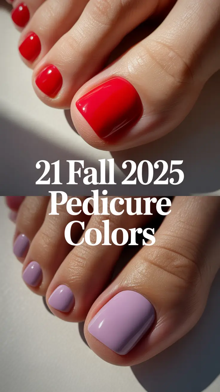 Fall 2025 Pedicure Colors – Best Autumn Toenail Ideas for Every Skin Tone