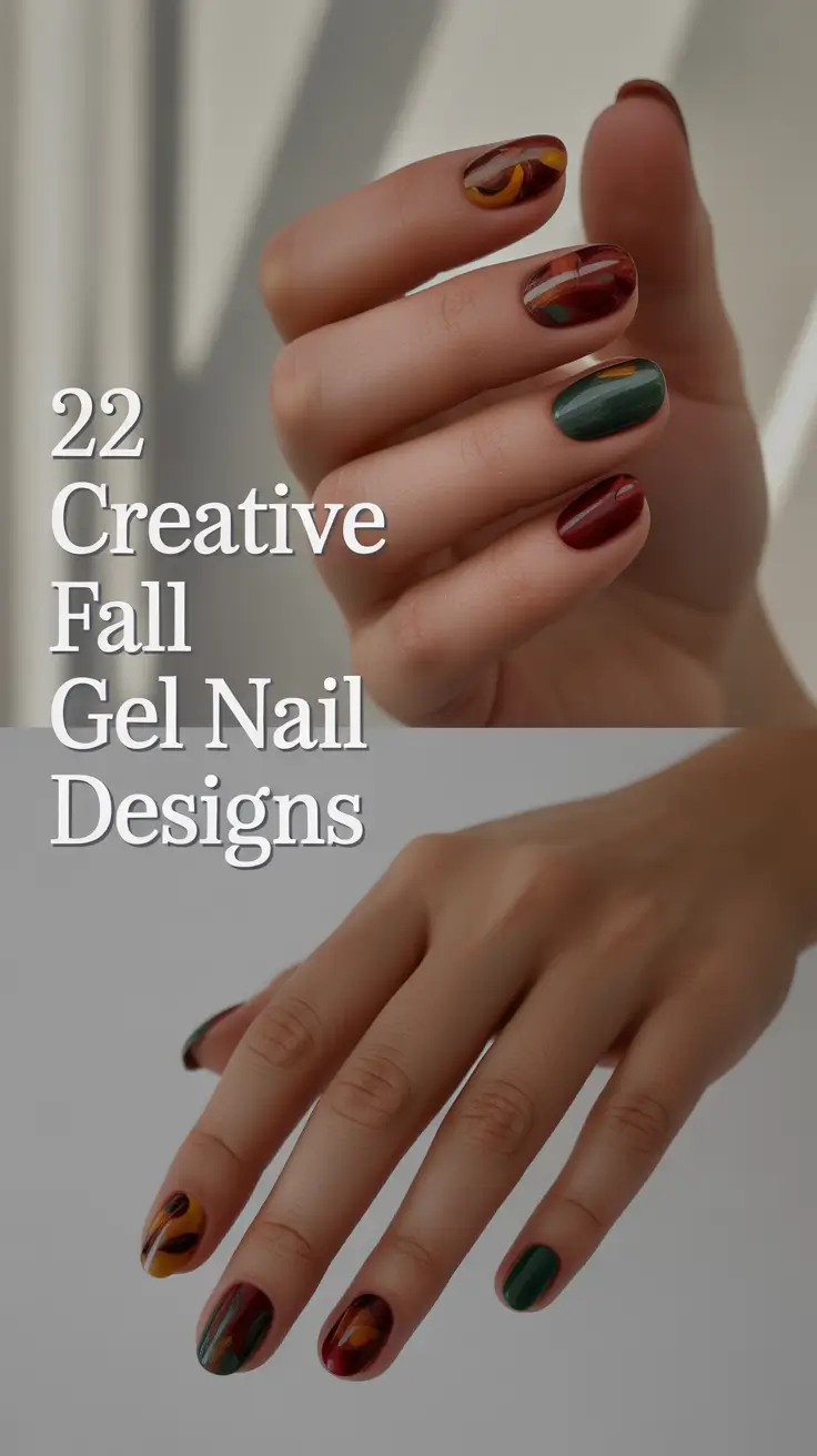 Creative Fall Gel Nail Designs 2025: Trendy Colors, Shapes & Inspo for Every Style