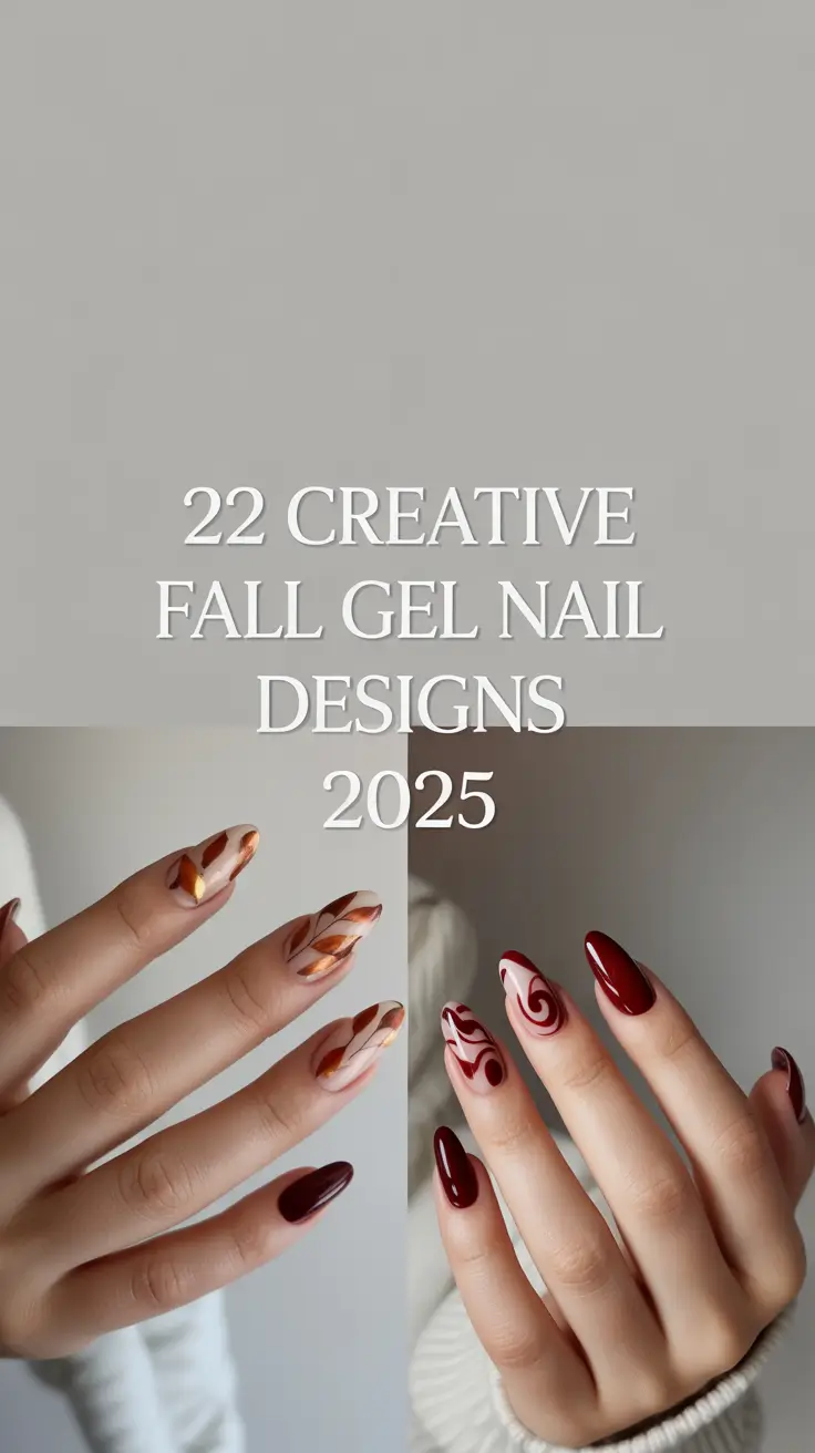 Creative Fall Gel Nail Designs 2025: Trendy Colors, Shapes & Inspo for Every Style