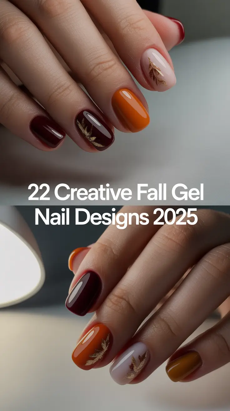 Creative Fall Gel Nail Designs 2025: Trendy Colors, Shapes & Inspo for Every Style