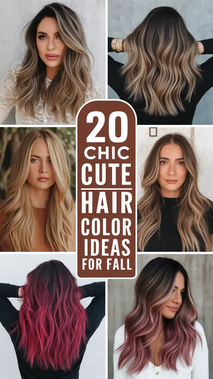 Chic and Cute Hair Color Ideas for Fall 2025 That Will Inspire Your Next Look
