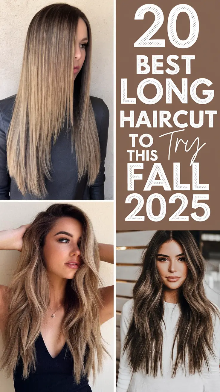 Best Long Haircut to Try This Fall 2025 – Stylish Layers and Bangs Ideas