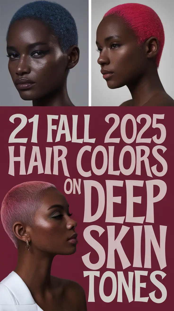 Fall 2025 Hair Colors on Deep Skin Tones: Stunning Trends for Brunettes, Blondes & Beyond