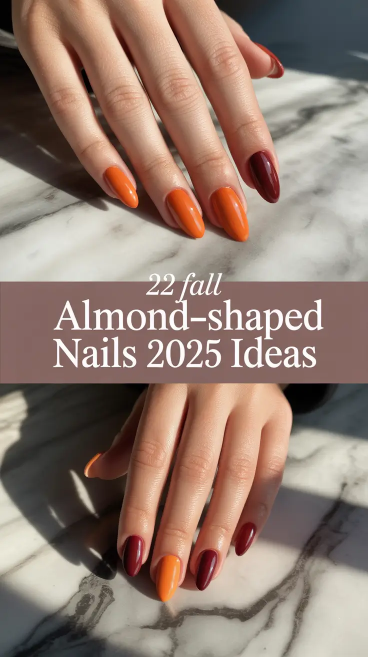 Fall Almond-Shaped Nails 2025 Ideas That Are Cute, Simple & So On Trend