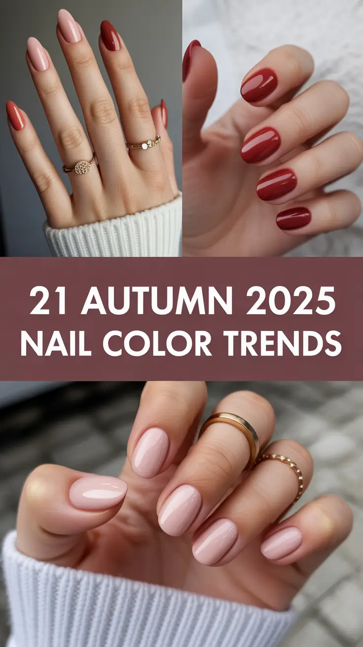 Autumn 2025 Nail Color Trends – Stunning Fall Shades & Fresh Ideas