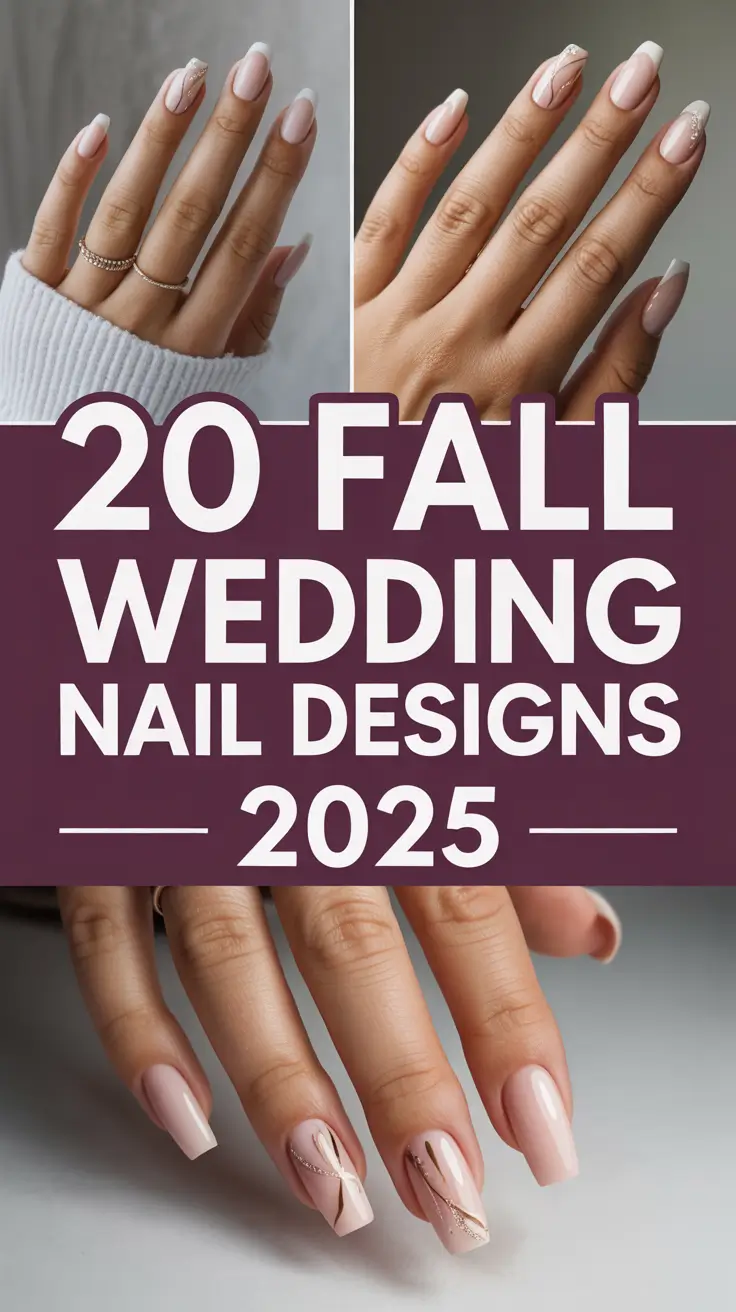 Fall Wedding Nail Designs 2025: Inspo, Colors & Ideas for Every Bride and Guest