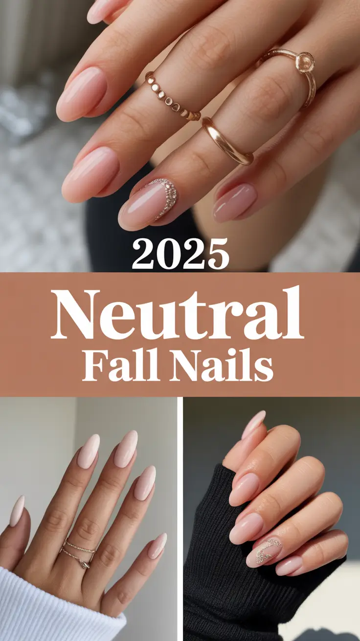 2025 Neutral Fall Nails: Chic Ideas for Autumn Manicure Trends