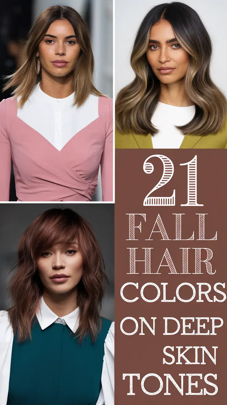 Fall 2025 Hair Colors on Deep Skin Tones: Stunning Trends for Brunettes, Blondes & Beyond