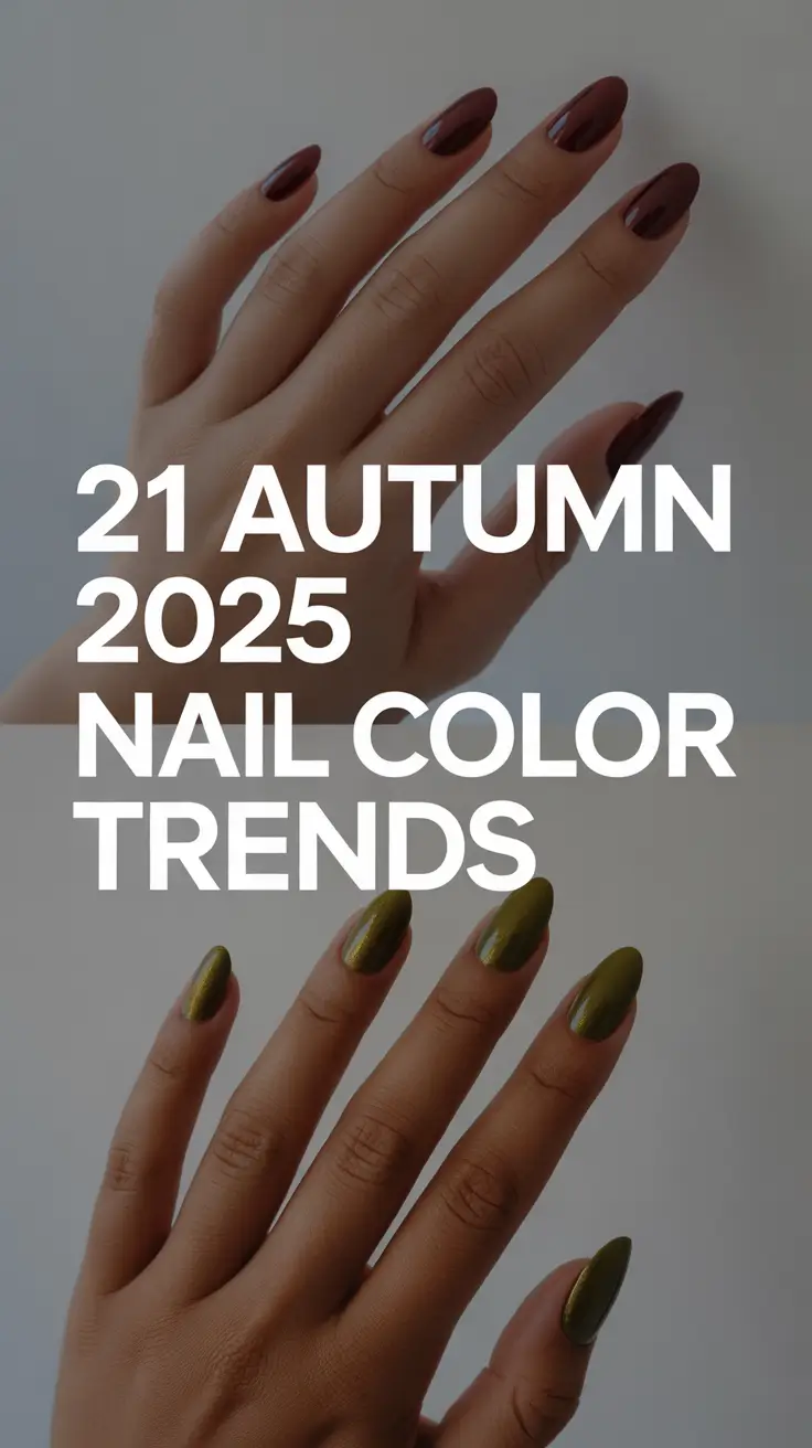 Autumn 2025 Nail Color Trends – Stunning Fall Shades & Fresh Ideas