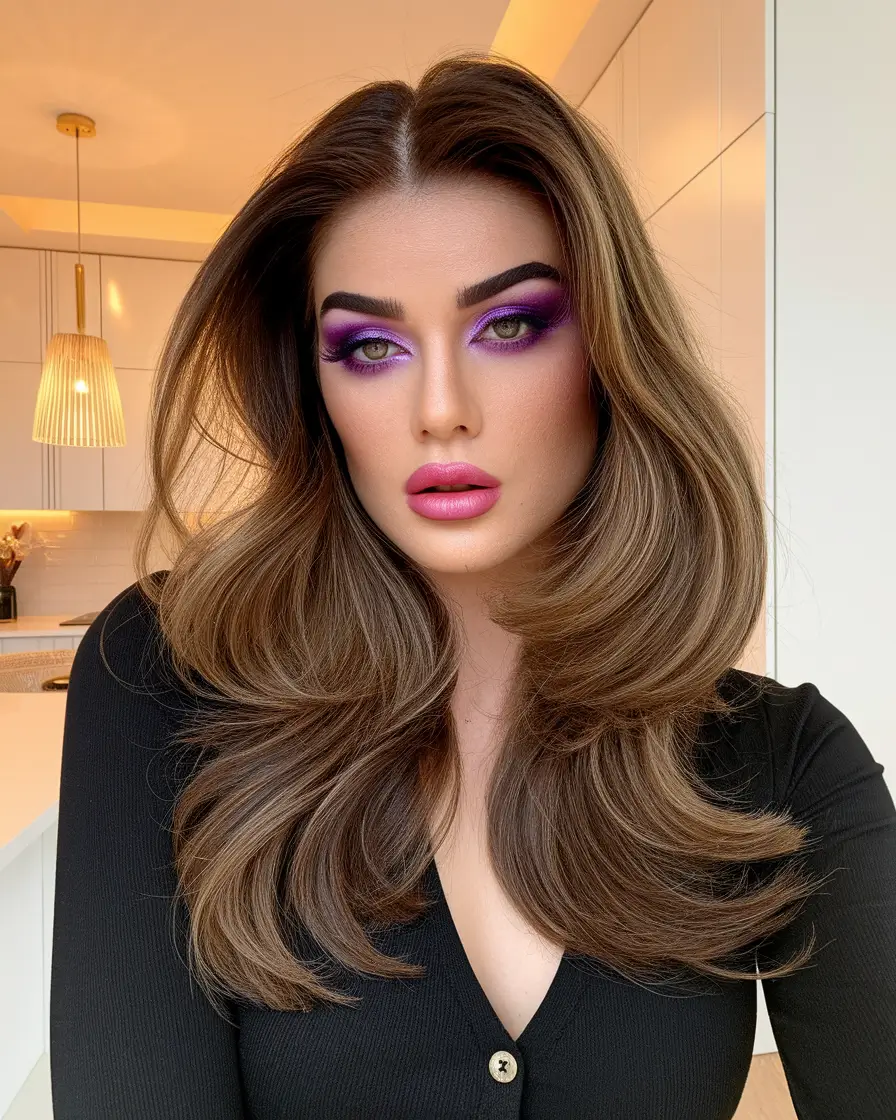 Top Fall Hair Colors Ideas 2025 on Warm Skin Neutral Cool Balayage for Green-Eyed Girls