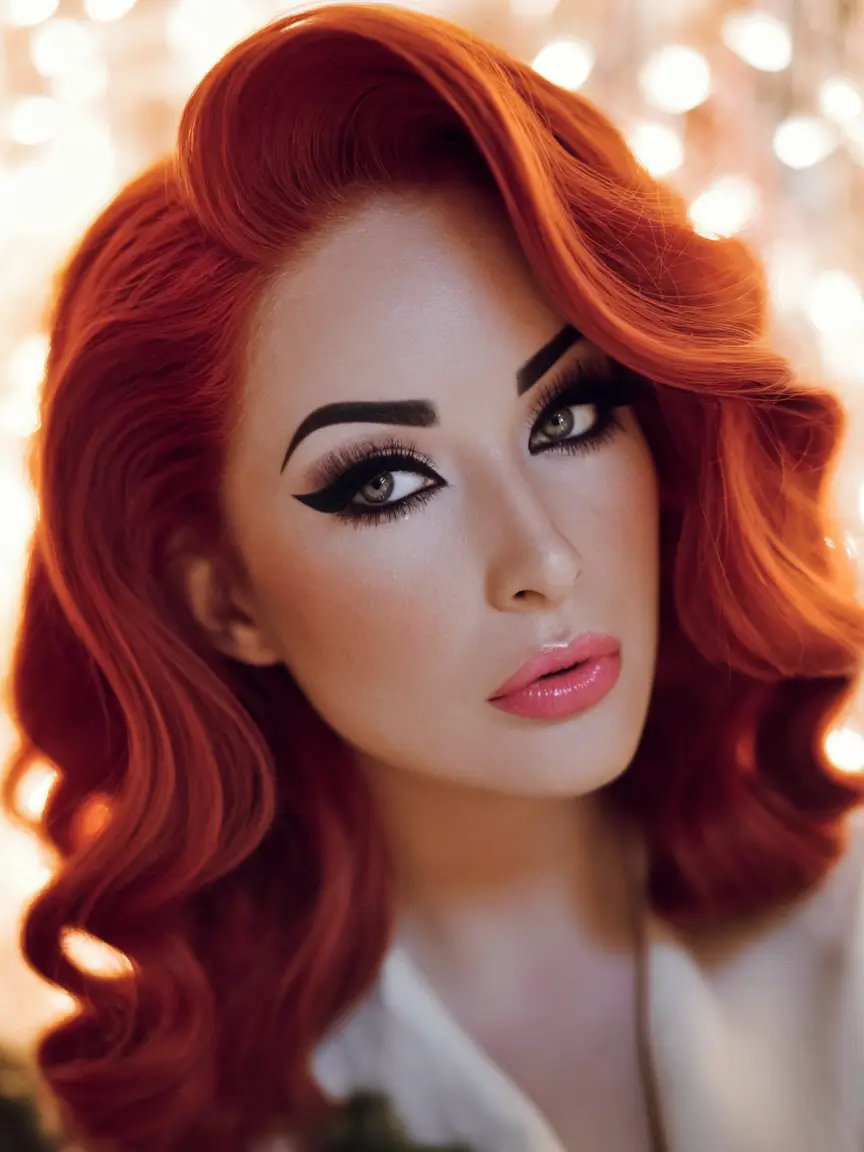 Top Fall Hair Colors Ideas 2025 on Warm Skin Cherry Cola Bombshell
