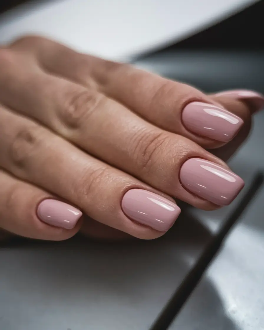 Trendy Fall Nail Colors and Designs 2025 Soft Blush Neutrals