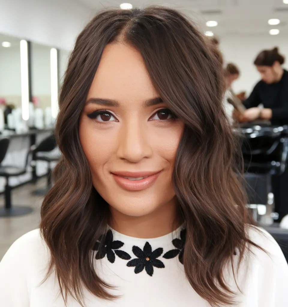 Warm Hair Colors to Try This Fall 2025 Deep Cinnamon Curls with Barely-There Layers