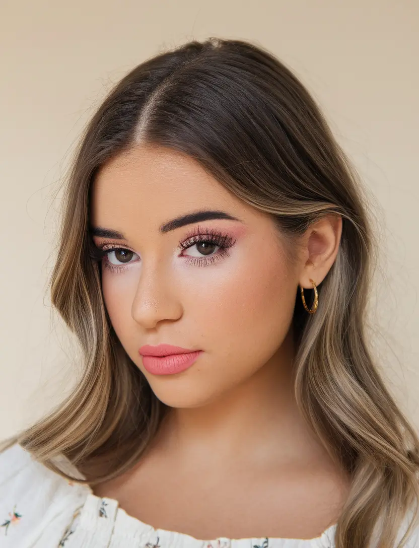 Warm Hair Colors to Try This Fall 2025 Delicate Ash-Warm Blend for Soft Contrast