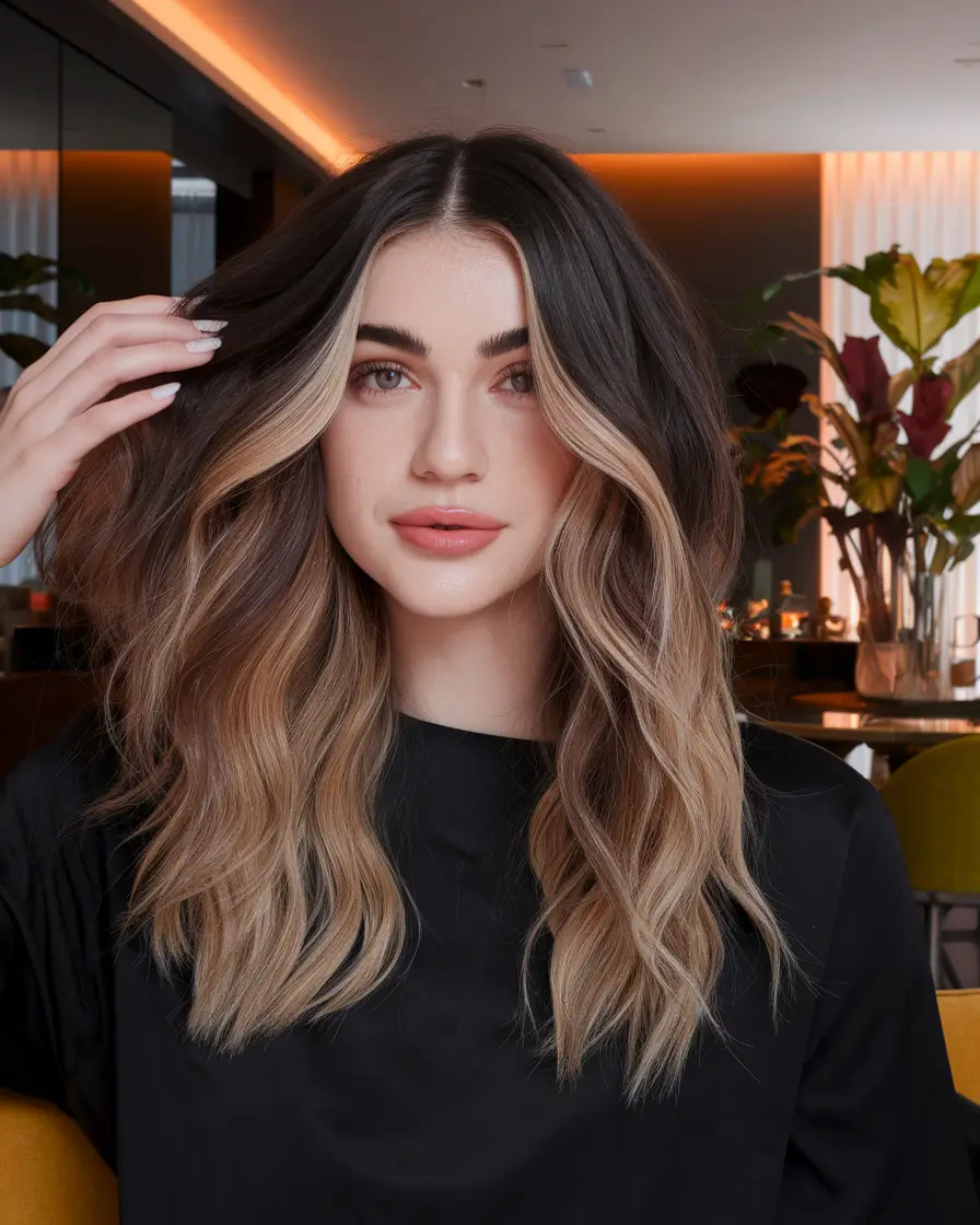 Balayage Hair Color for Winter 2025-2026 Face-Framing Blonde Balayage Highlights
