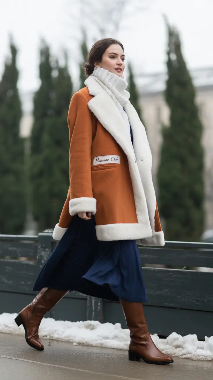 Best Winter 2025–2026 Looks to Try This Season Shearling Elegance in Motion