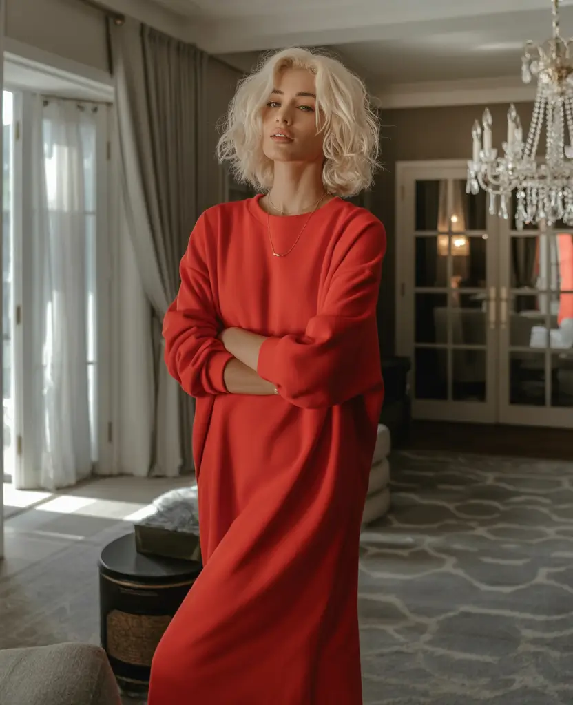 Best Winter 2025–2026 Looks to Try This Season Red Minimalist Drama