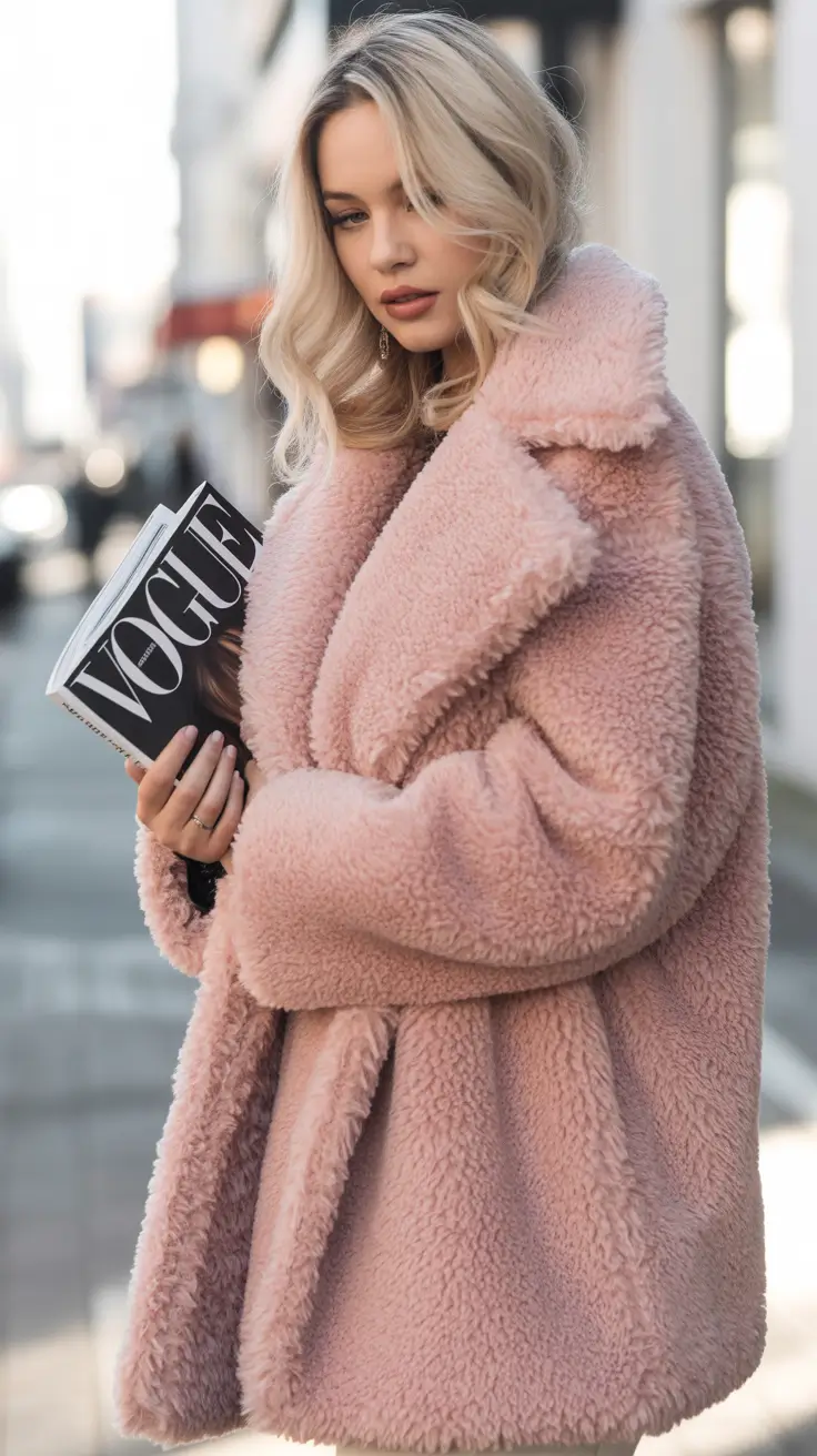 Best Winter 2025-2026 Looks to Try This Season Bubblegum Teddy Aesthetic