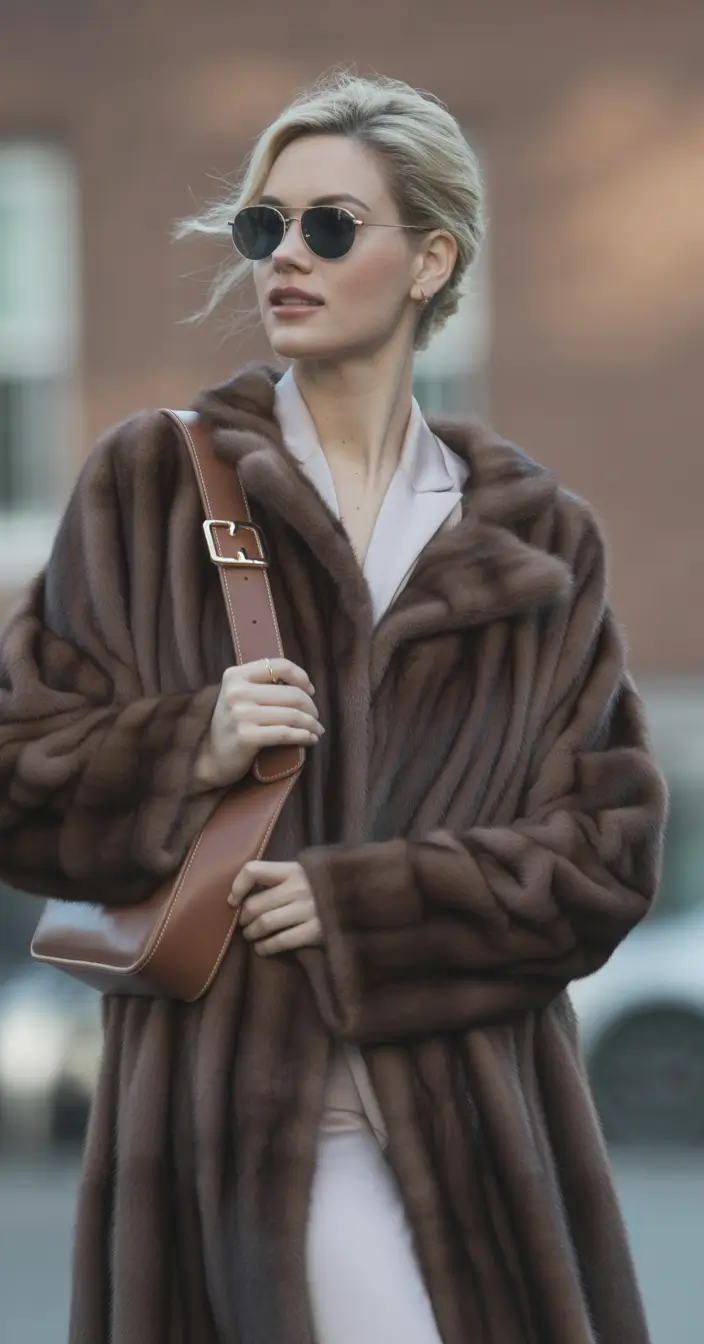 Cozy Casual Winter Outfit Ideas 2025 - 2026 Old-School Glamour in Modern Fur