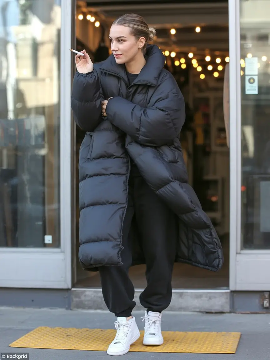 Cozy Casual Winter Outfit Ideas 2025 - 2026 Sporty Comfort in an Oversized Puffer