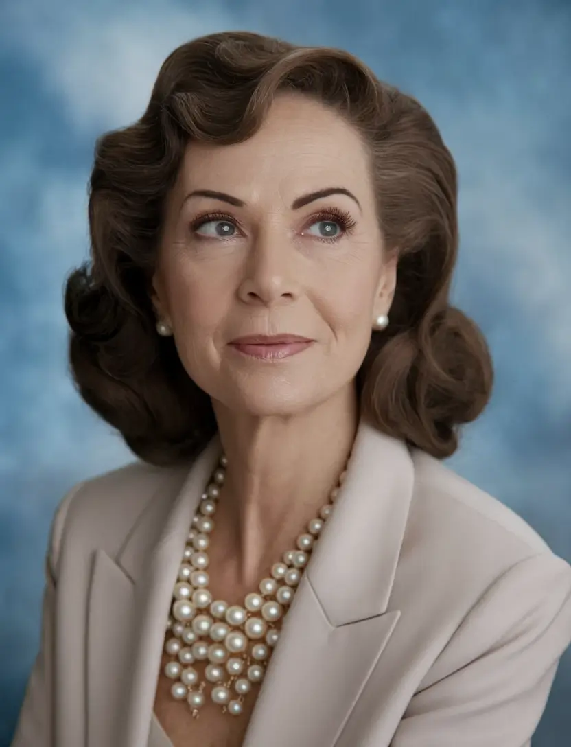 Hair Color & Winter Hairstyles for Women Over 60: 2025-2026 Classic Hollywood Waves with Depth