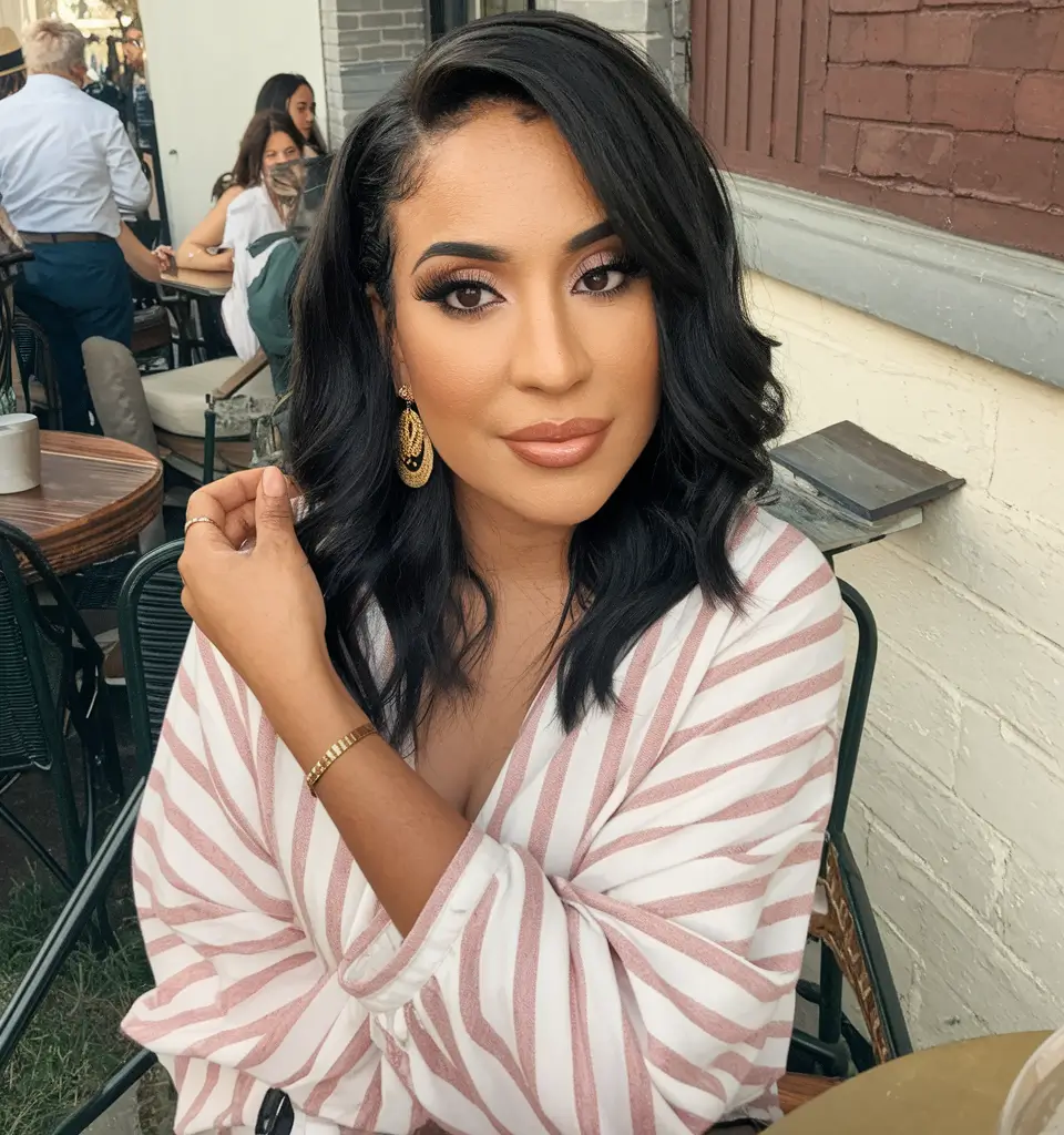 Hair Colors Ideas for Winter 2025-2026 Soft Black Glam Waves