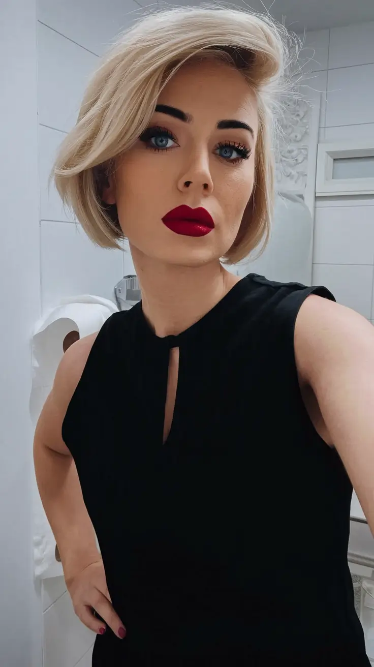 Hair Colors Ideas for Winter 2025-2026 Retro Platinum Volume