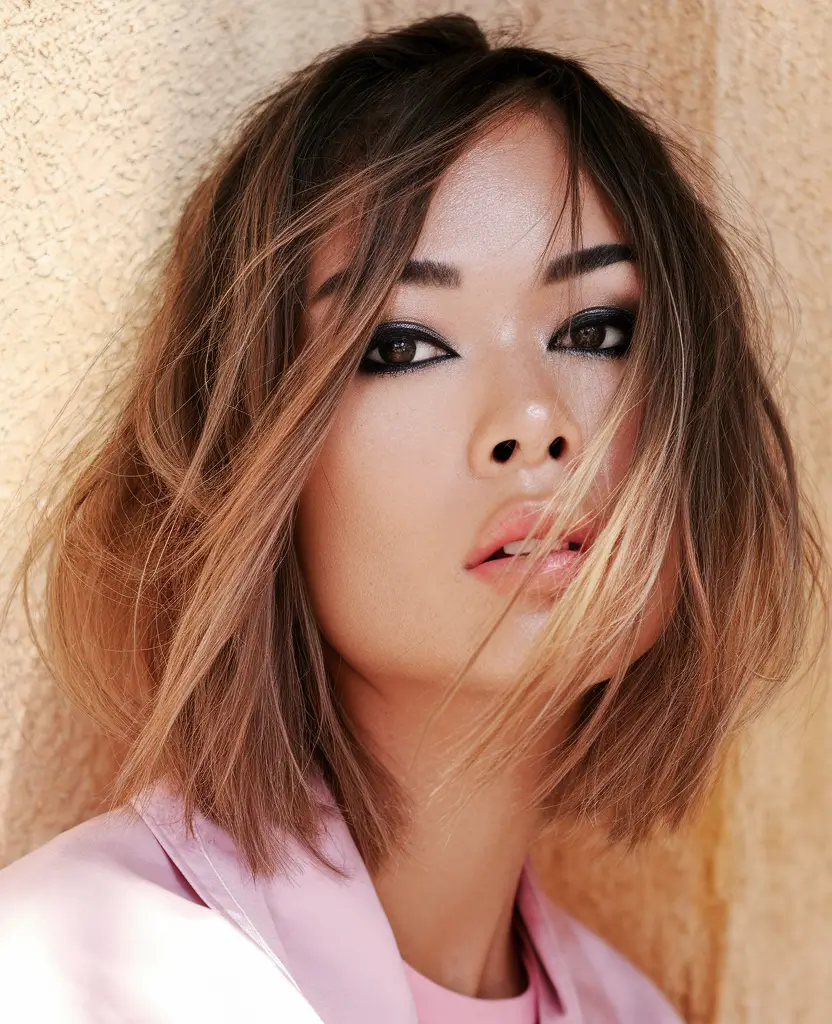 Haircuts to Try in October 2025 Textured Tousled Bob