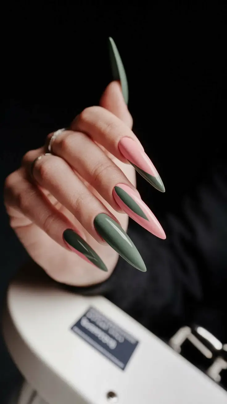 NEW Fall 2025 Nail Color Trends Modern Matte Duo