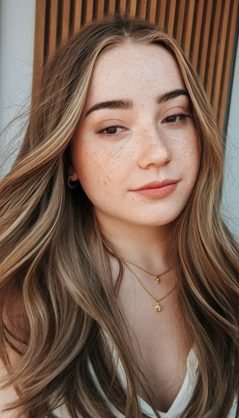 October 2025 Fall Hair Color Trends Golden Honey Highlights