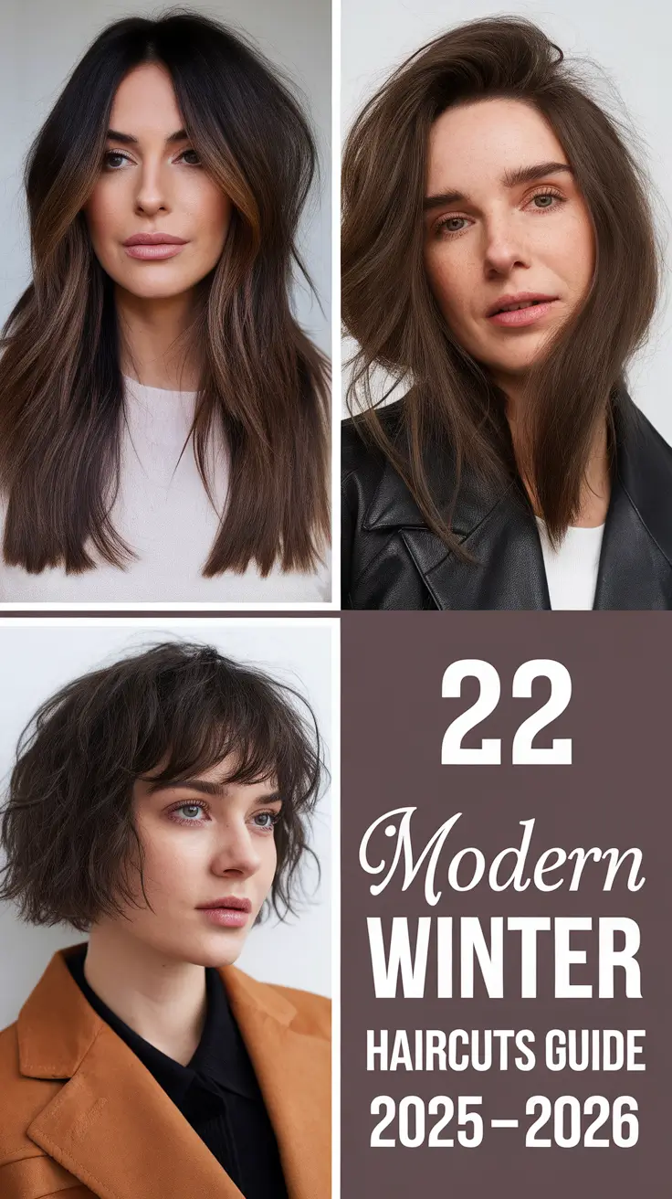 Modern Winter Haircuts Guide 2025–2026: Fresh Ideas for Every Length and Face Shape