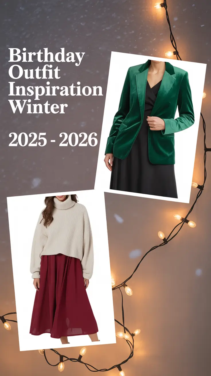 Birthday Outfit Inspiration Winter 2025 – 2026: Classy & Cute Ideas for Women