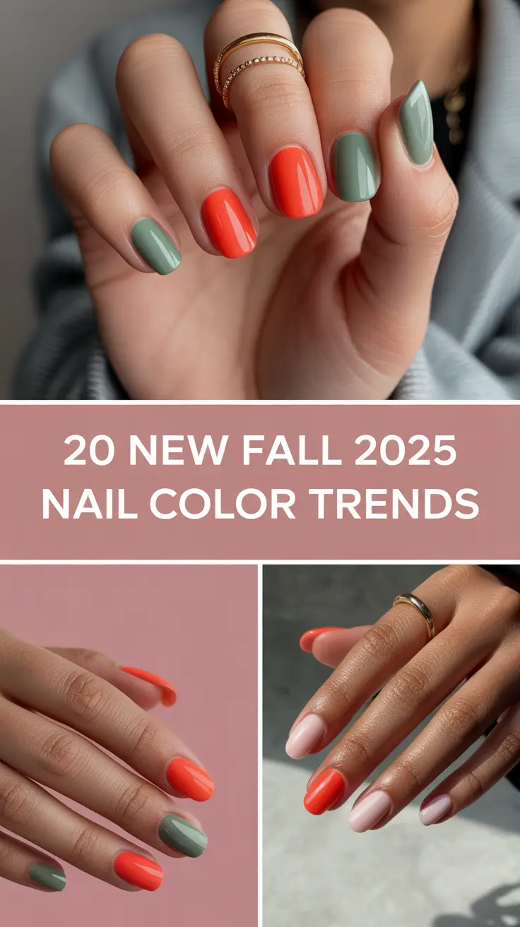 NEW Fall 2025 Nail Color Trends: Fresh Shades & Stylish Manicure Ideas