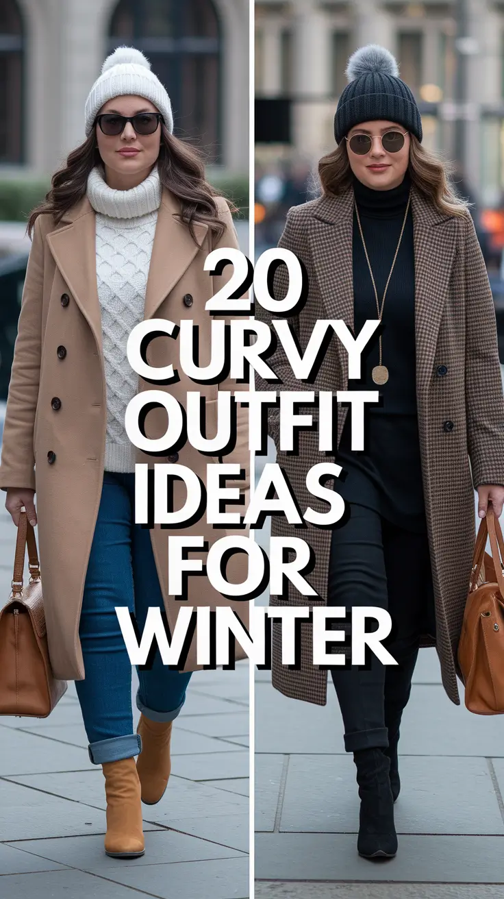 Curvy Outfit Ideas for Winter 2025–2026: Elegant and Casual Plus Size Inspo