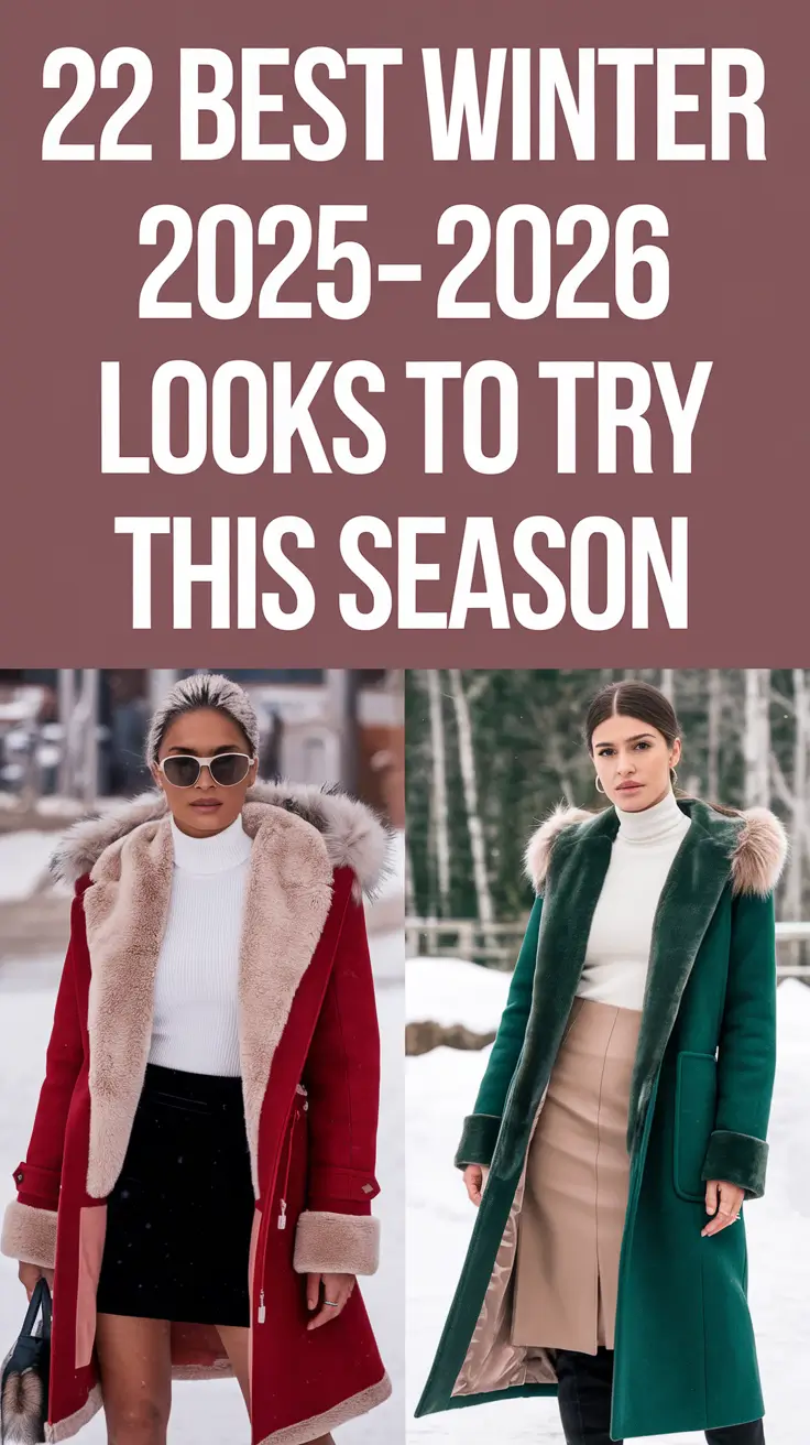 Best Winter 2025–2026 Looks to Try This Season: Chic & Cozy Inspo for Women