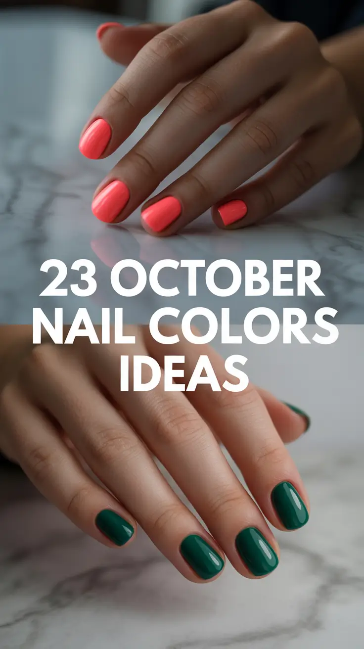 October 2025 Nail Colors Ideas: Best Gel Polish, Fall Dip & Inspo