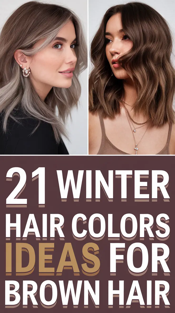 Winter 2025–2026 Hair Colors Ideas for Brown Hair: Trendy Rich Brunette Looks