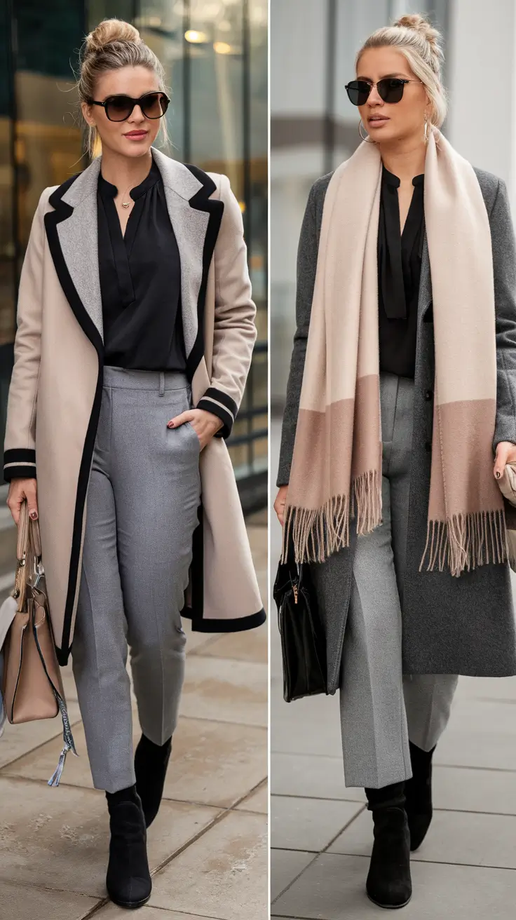 Stylish Winter Office Outfits Inspiration 2025 - 2026: Chic & Classy Ideas for Women
