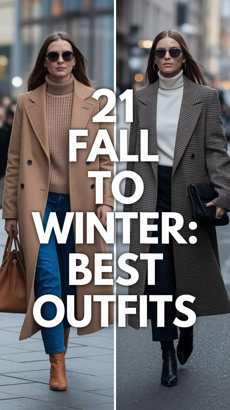 Fall to Winter: Best Outfits for 2025 – Chic & Classy Style Ideas
