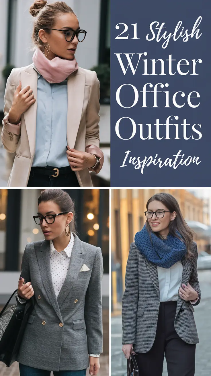 Stylish Winter Office Outfits Inspiration 2025 - 2026: Chic & Classy Ideas for Women