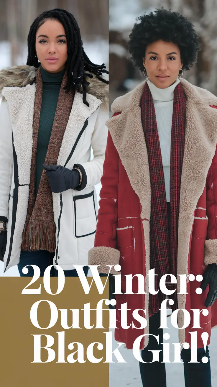 Winter 2025 – 2026: Outfits for Black Girl That Define Elegant Cold-Weather Fashion