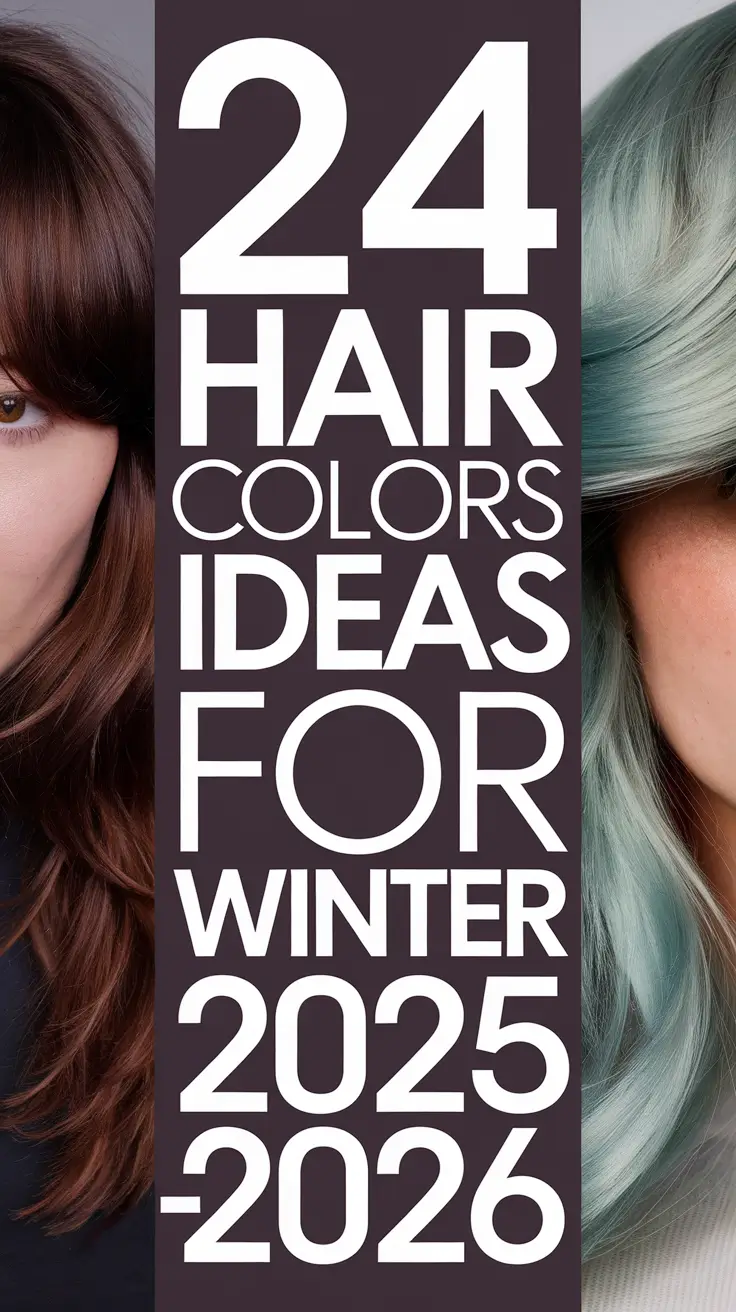 Hair Colors Ideas for Winter 2025–2026: Cool Trends for Blondes and Brunettes