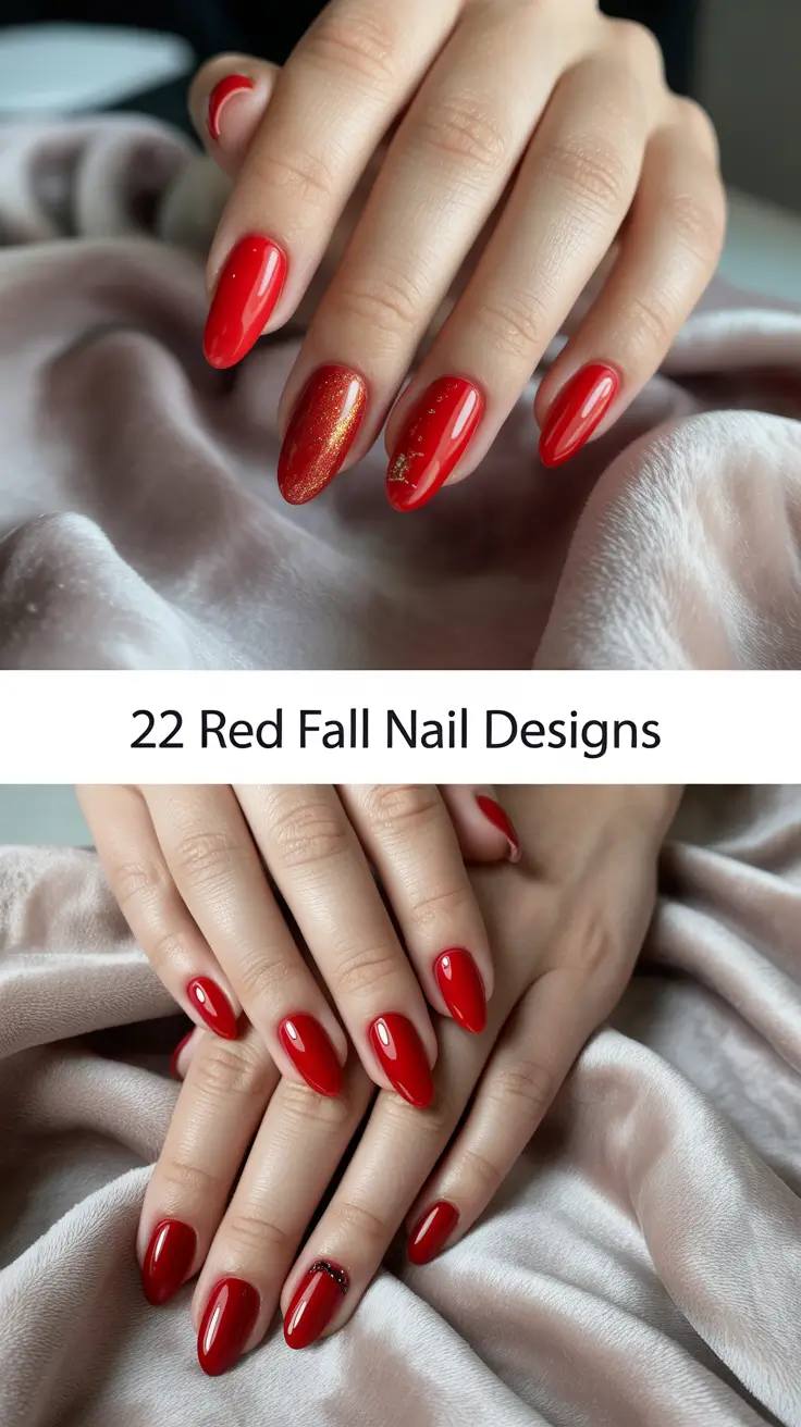 Red Fall Nail Designs 2025: Chic Ideas for Autumn Inspiration