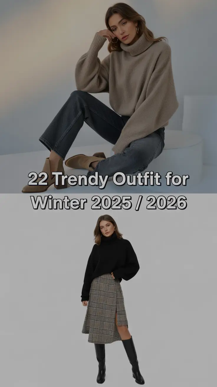 Trendy Outfit for Winter 2025 / 2026: Fresh Ideas for Women’s Casual & Dressy Looks